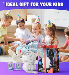 Boerfmo bubble machine makes a great outdoor party gift for kids.