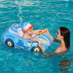 BOffer durable PVC material supports splashy pool exploration