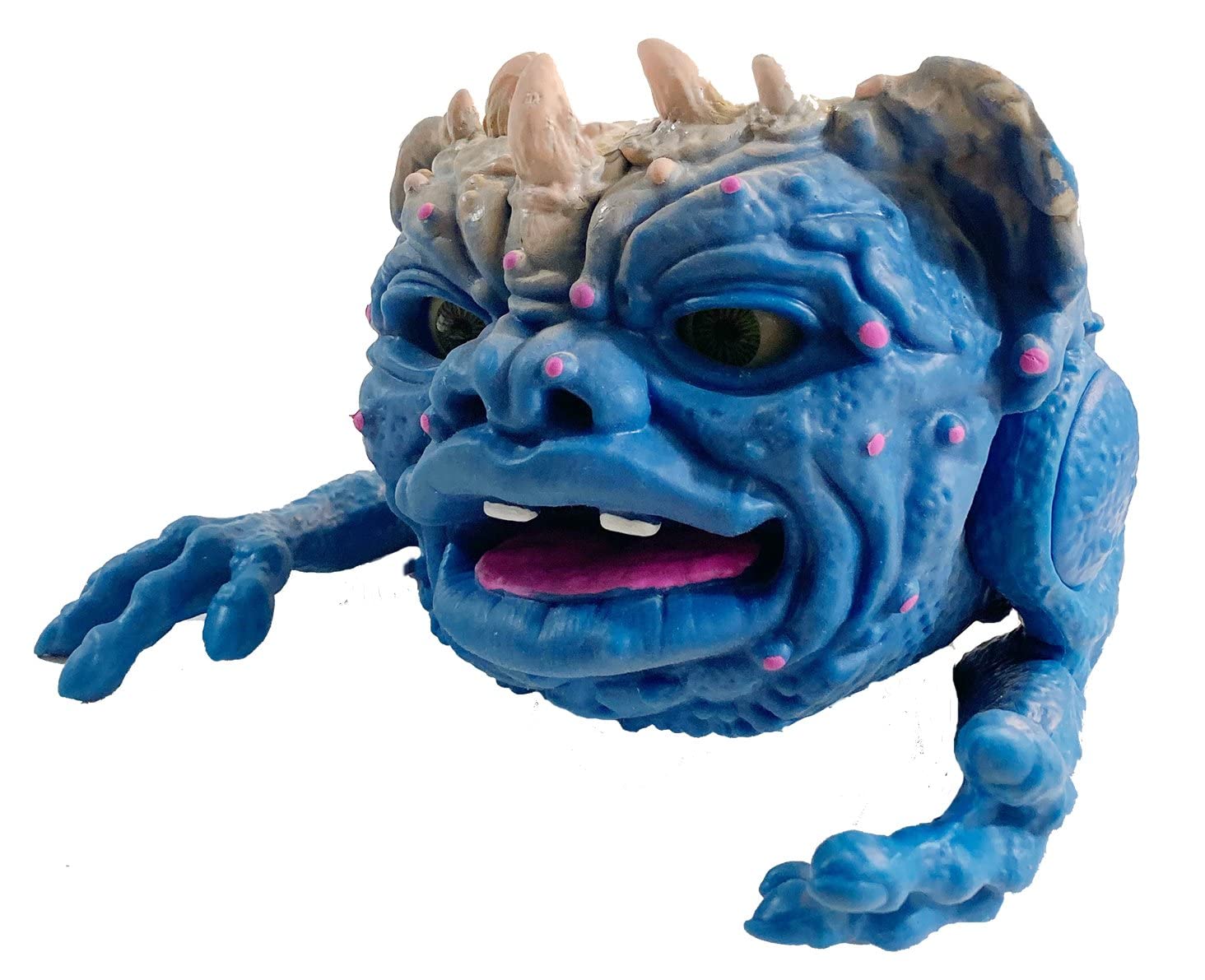 BOGLINS King Wort collectible packaging evokes classic Boglins display.