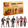 BOHS zombie action figures front view, 4-inch poseable toys for imaginative play.
