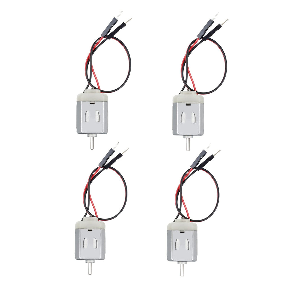 BOJACK four Type 130 EK1450 motors with 15 cm wires for easy prototyping