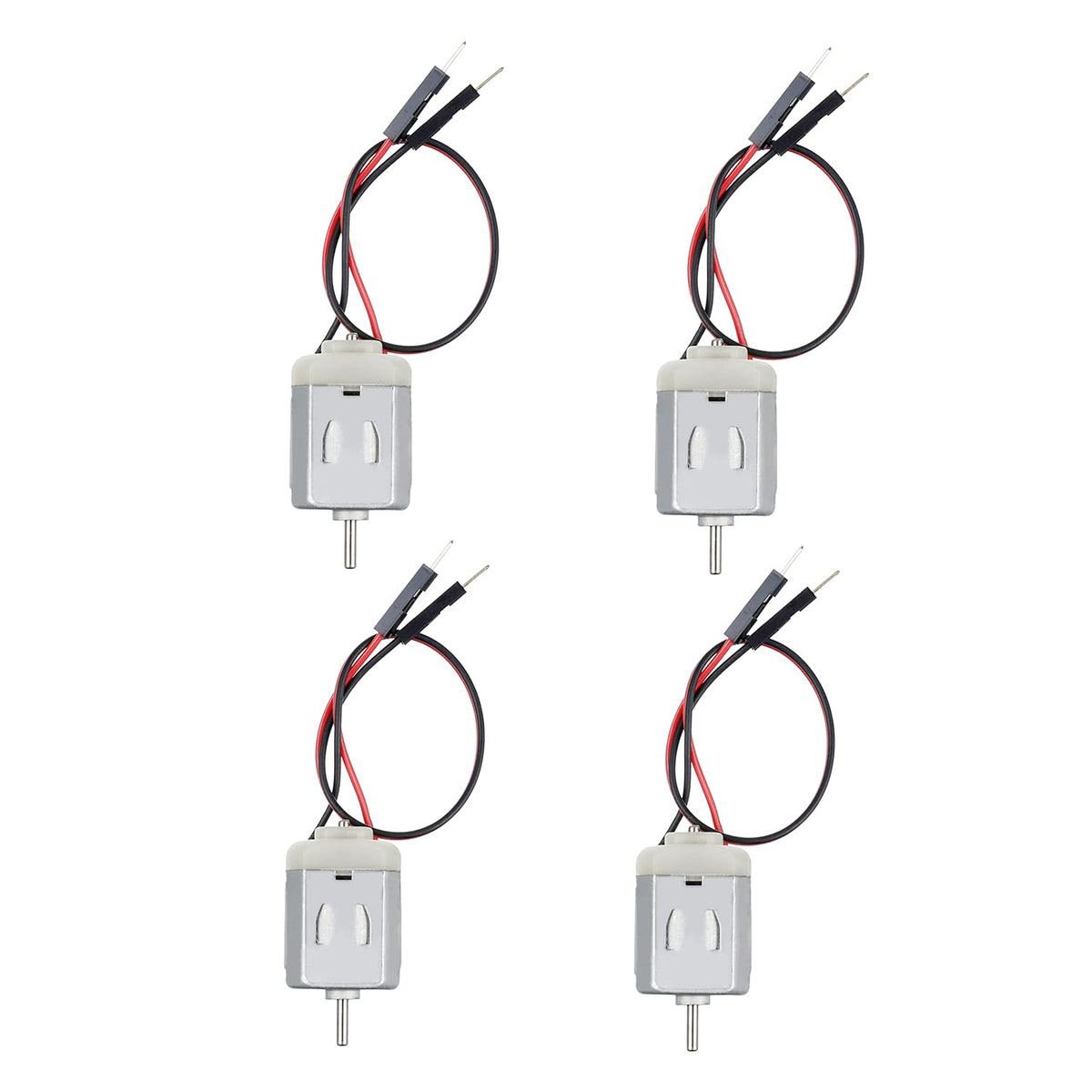 BOJACK four Type 130 EK1450 motors with 15 cm wires for easy prototyping