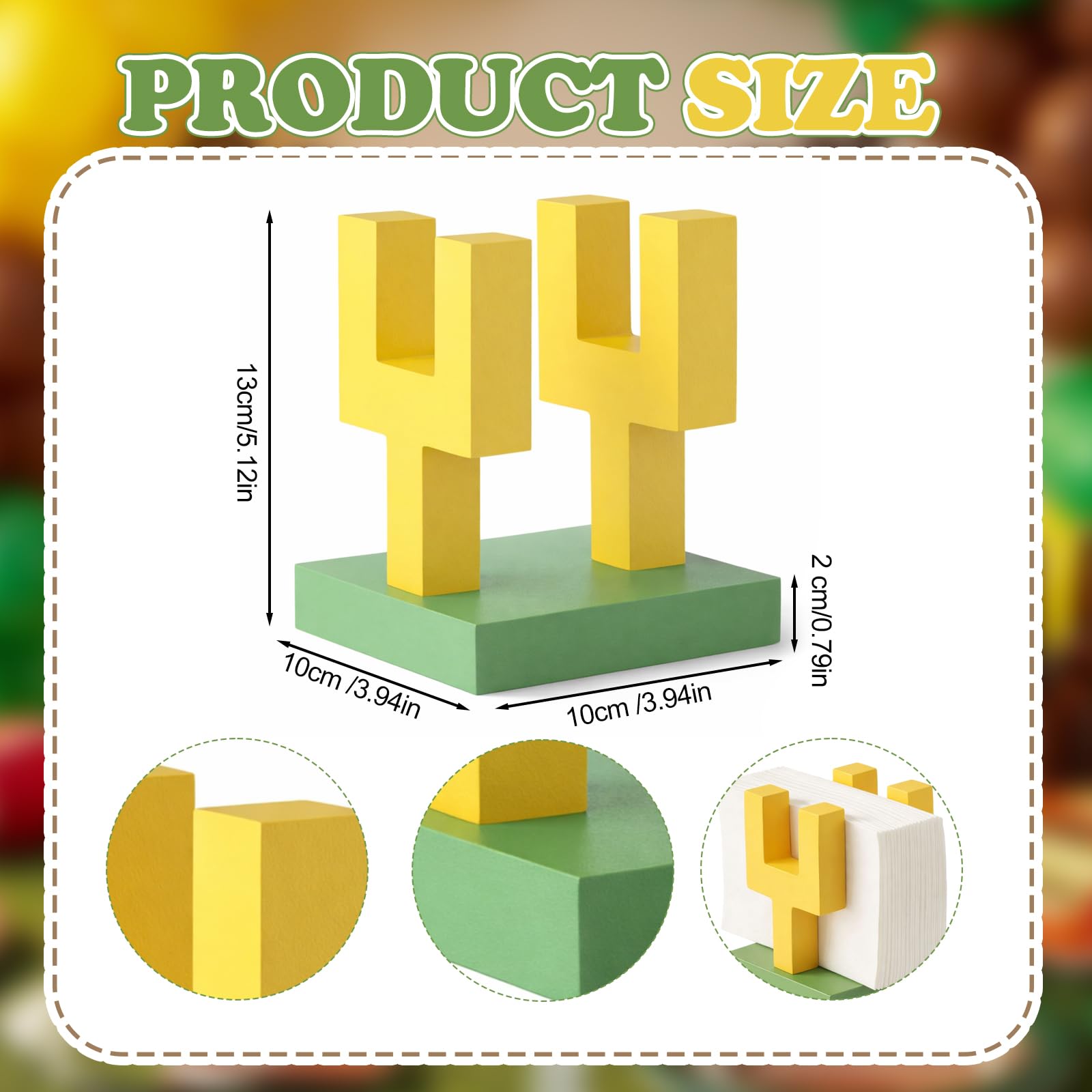 Bokon football centerpiece-goal-post decoration enhances game-day tables.