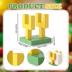 Bokon football centerpiece-goal-post decoration enhances game-day tables.
