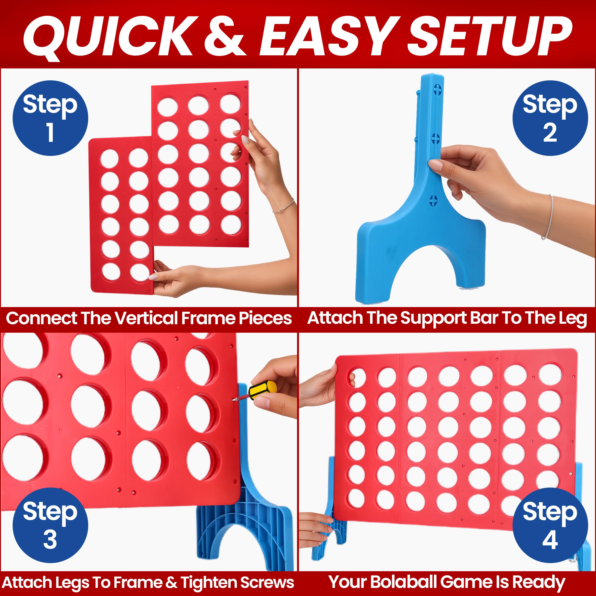 Bolaball family-friendly yard game enhances social fun at parties and picnics.