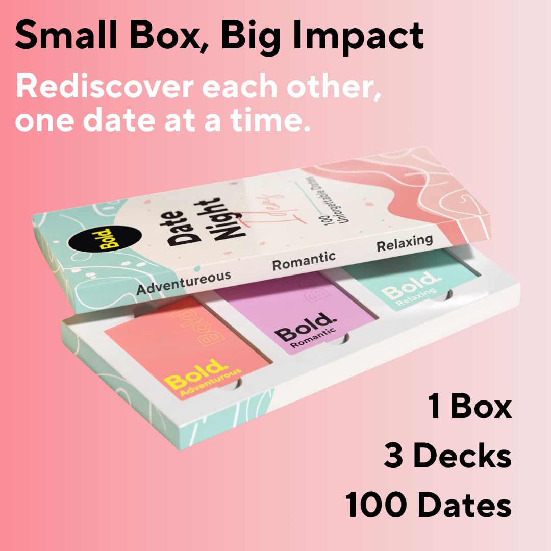Gift-ready Bold card set presented as a thoughtful anniversary or Valentines Day gift