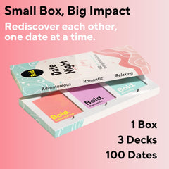Gift-ready Bold card set presented as a thoughtful anniversary or Valentines Day gift