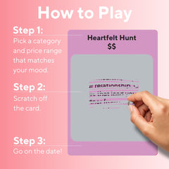 Indoor date idea reveal for warm evenings with Bold scratch-off deck