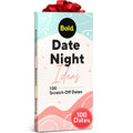 Bold 100 scratch-off date ideas cards pack cover inspires spontaneous couples nights