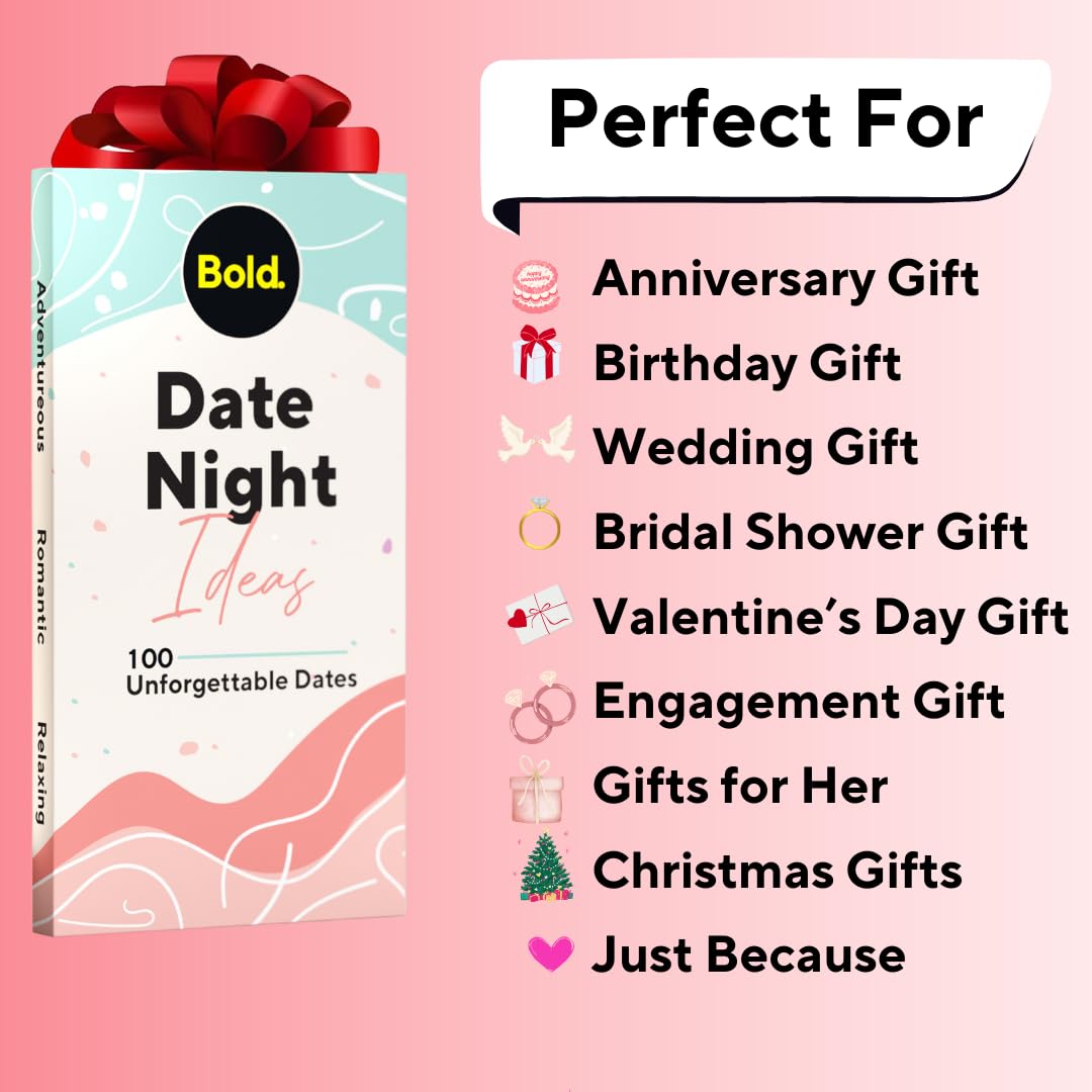 Bold scratch-off deck packaging showing variety of date ideas for couples
