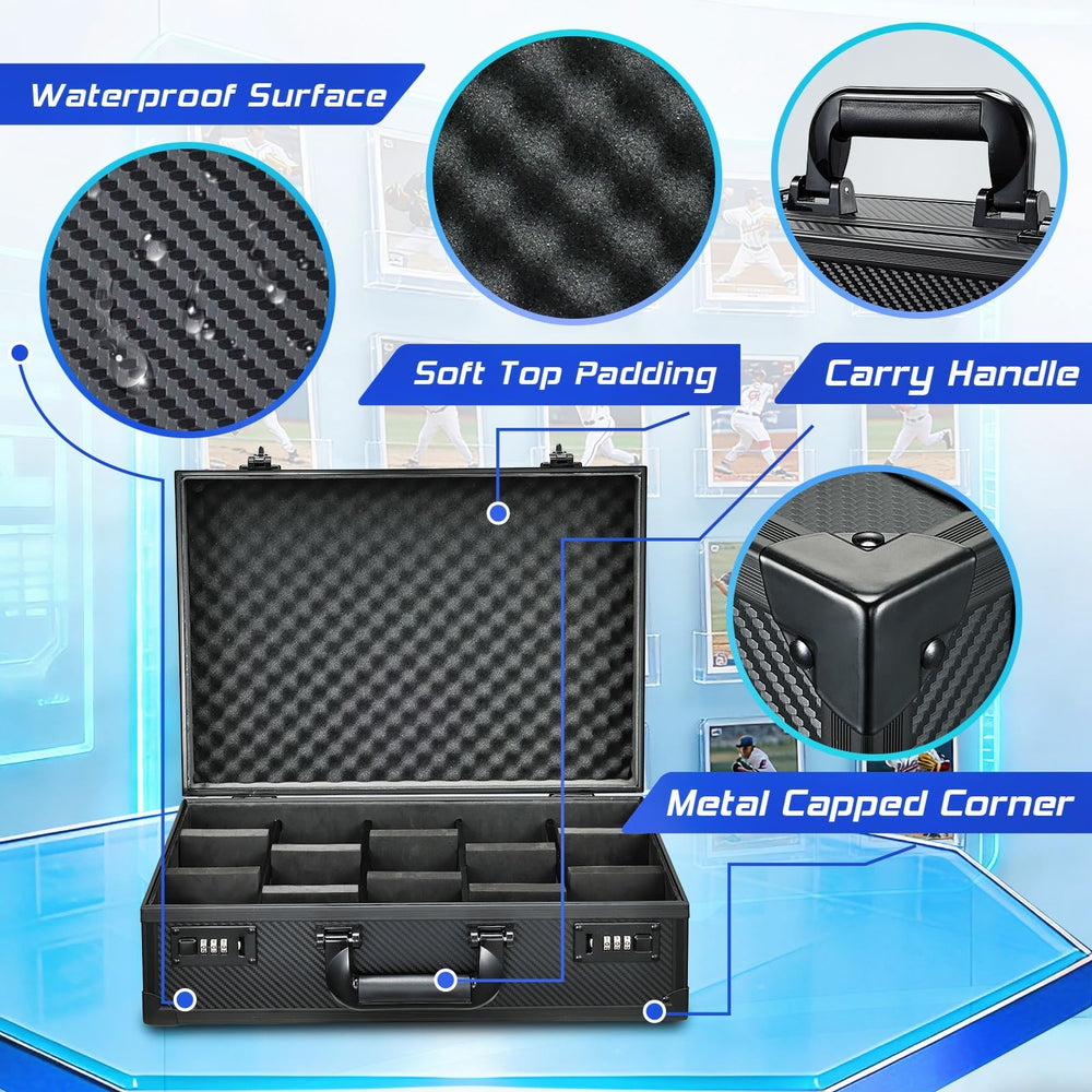 boldblox Card Storage Box anti-slip base ensures stability.