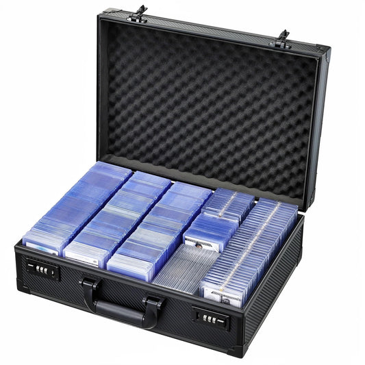 boldblox Card Storage Box front view with lock for secure access.