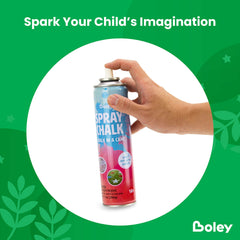 Boley Spray Chalk purple eight-pack offers bold outdoor accents for games and art.
