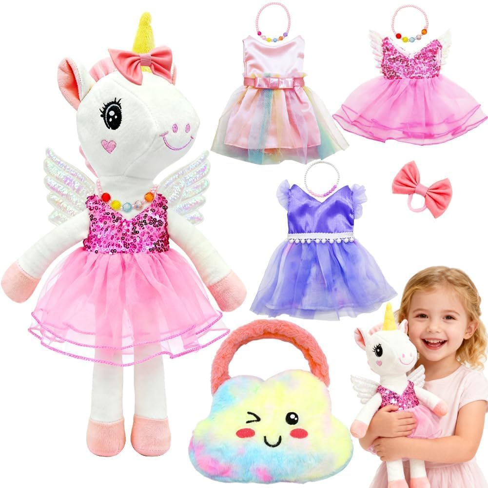 BOLZRA ballerina unicorn doll ready for imaginative play and storytelling.