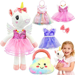 BOLZRA ballerina unicorn doll ready for imaginative play and storytelling.
