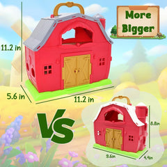 BOLZRA colorful tractors pair for active role-play