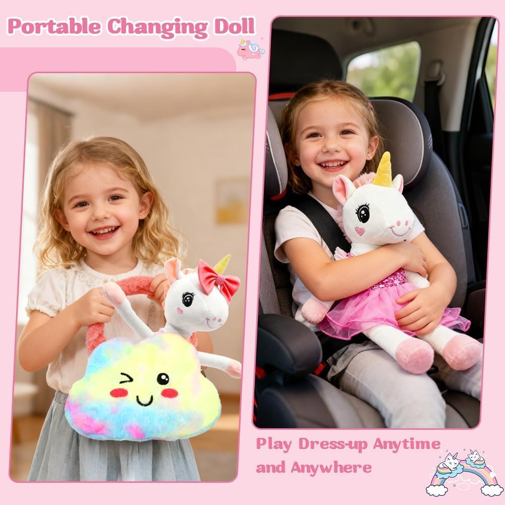BOLZRA dress-set 2 provides vibrant styling options for pretend play.