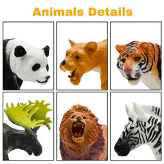 BOLZRA Safari elephant figure promotes creative pretend play and fine motor skills