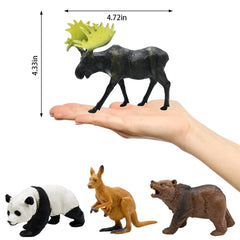 BOLZRA Safari giraffe figure supports sensory exploration and animal recognition