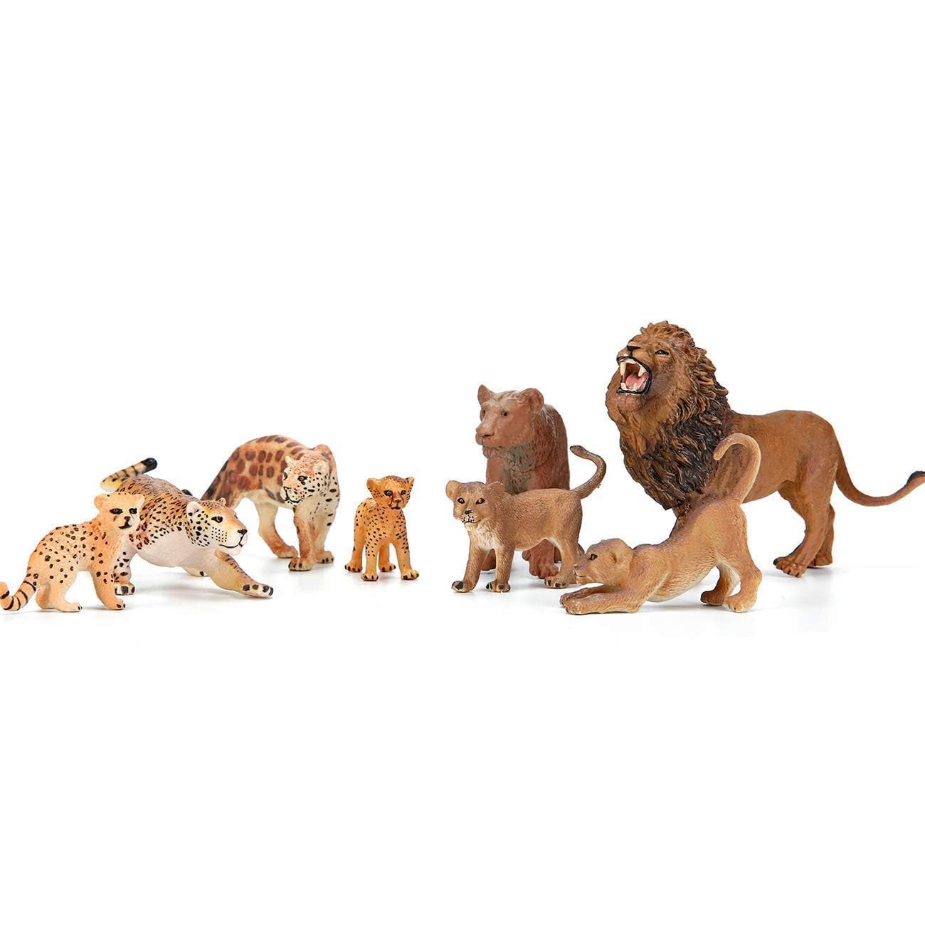 BOLZRA safari baby elephant figure for nurturing play and habitat talk
