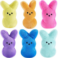 BOMBPARK bunny plush 6-pack for Easter baskets and hugs.