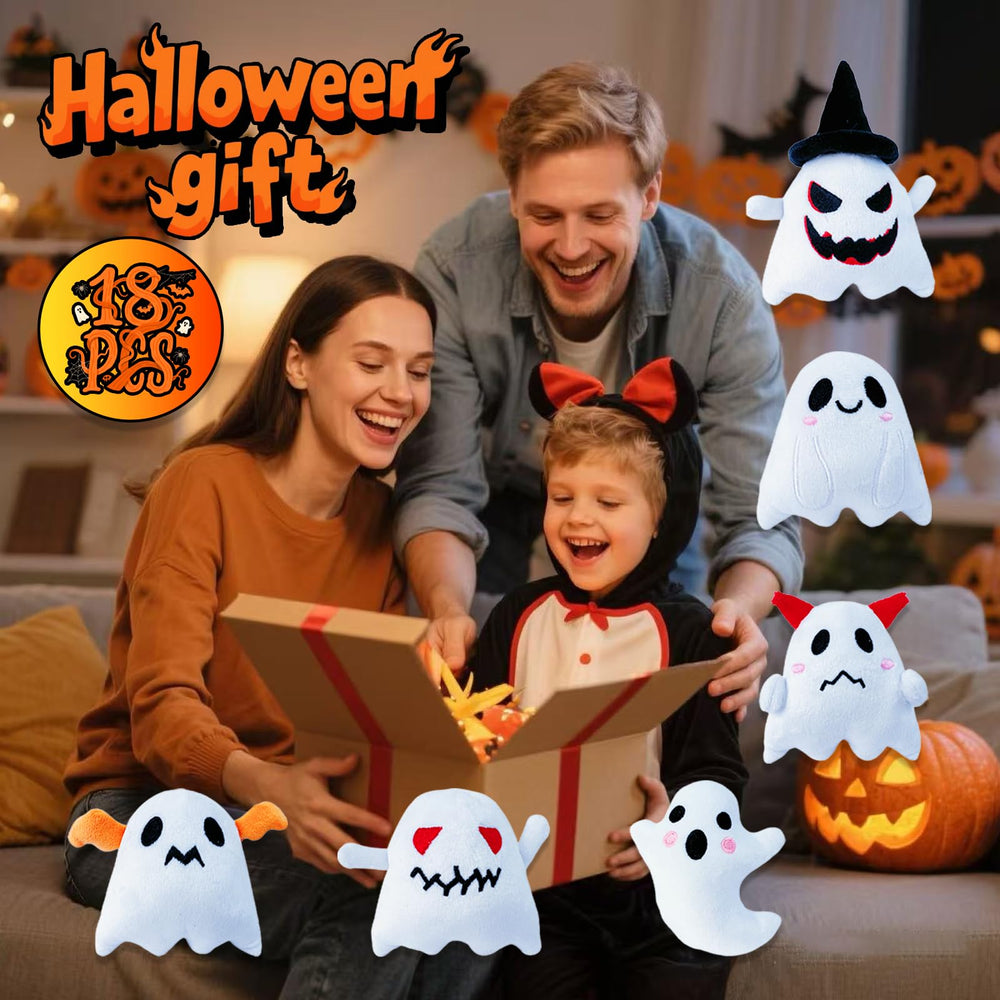 BOMBPARK ghost plush for Halloween parties and gifts.