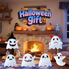 BOMBPARK Halloween plush: durable, squeezable gift bag addition.