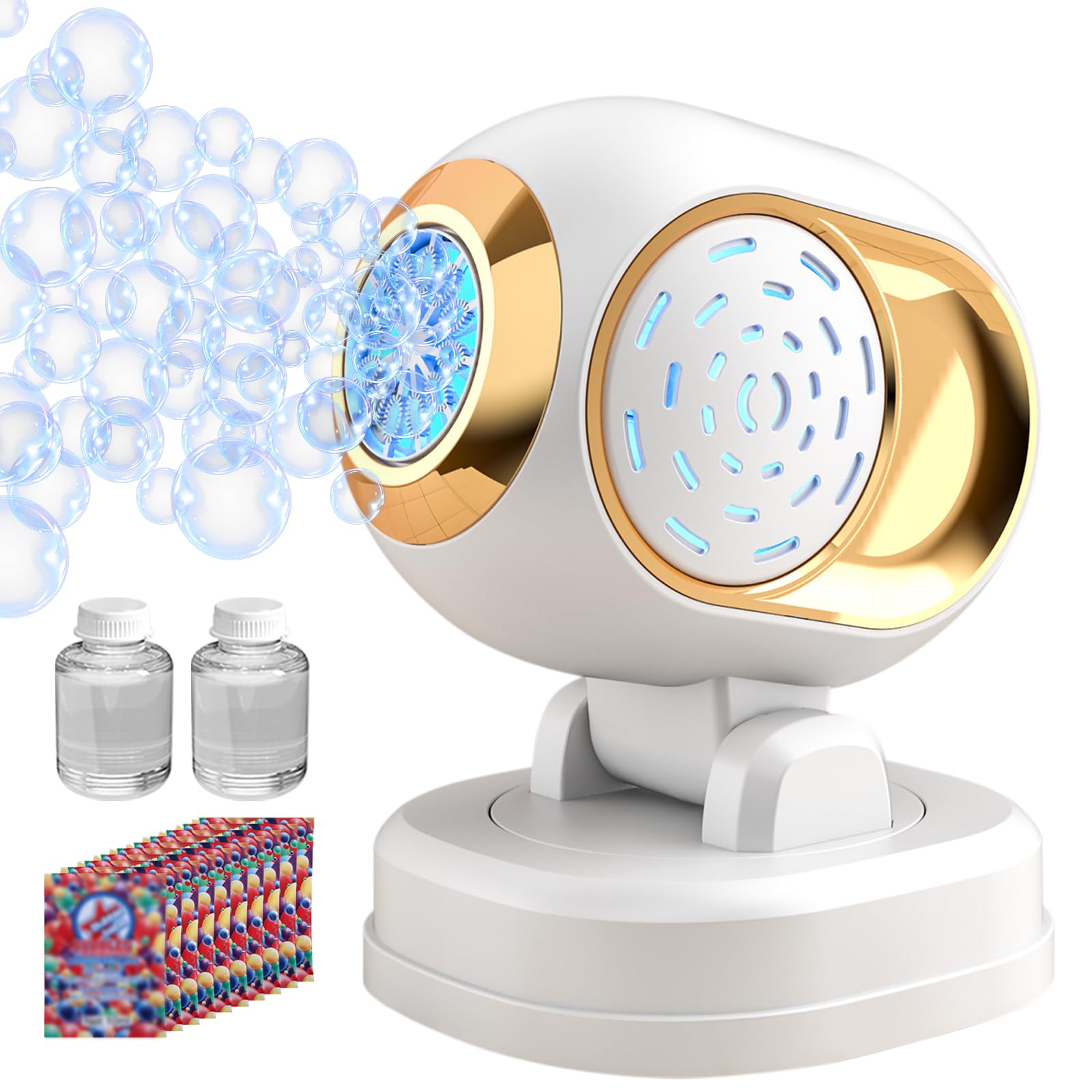 BOMOCO Bubble Machine battery-operated for outdoor parties and events