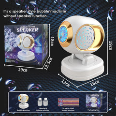 BOMOCO Bubble Solution included for immediate bubble play