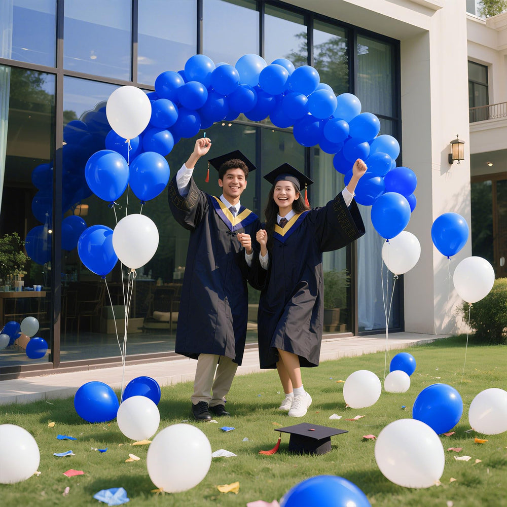Bomsi eco-friendly latex 12-inch balloons, non-toxic and durable