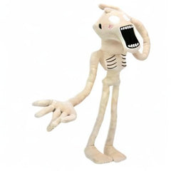 BoneKnight Siren Head plush limbs movable easy to pose for photos.
