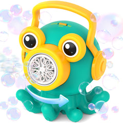 BONITOTO Octopus Bubble Machine with rotating head for outdoor bubble fun.