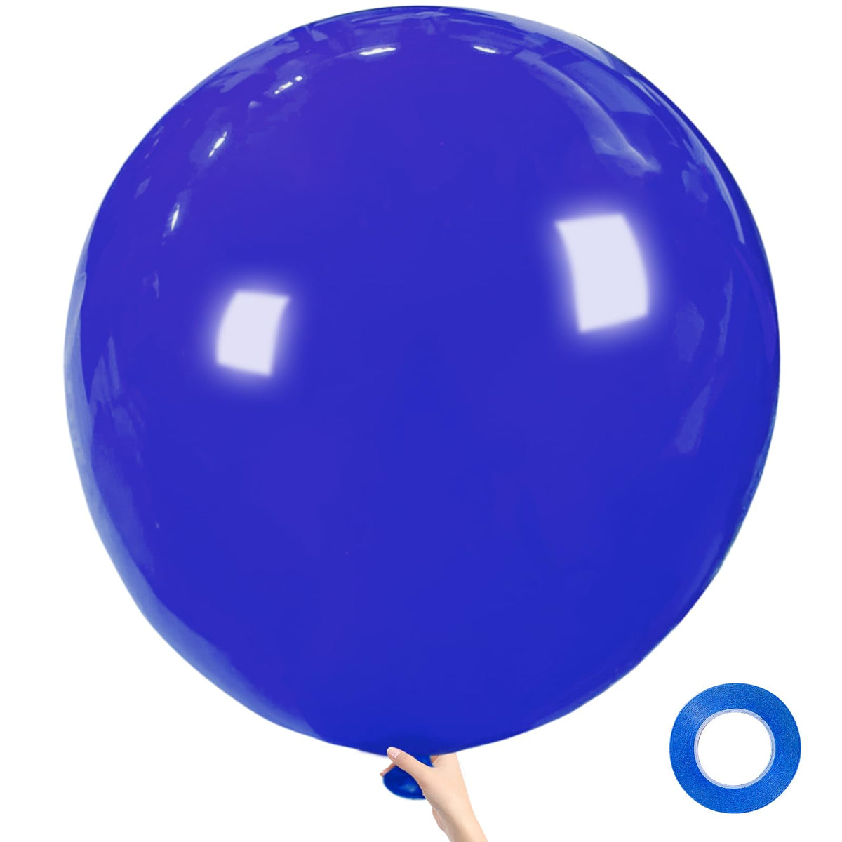 BONJLE blue 36-inch balloon pack for striking party decor