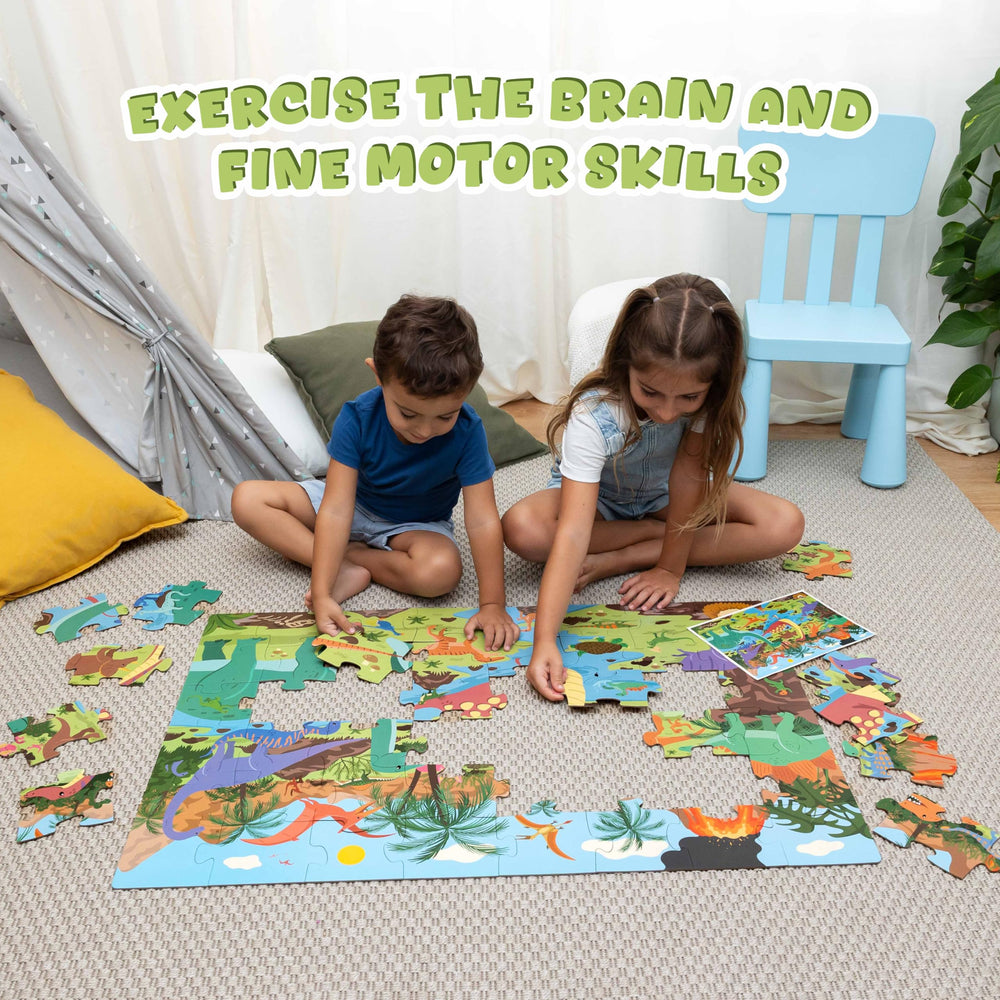 BONNYCO puzzle packaging with handle for easy transport.