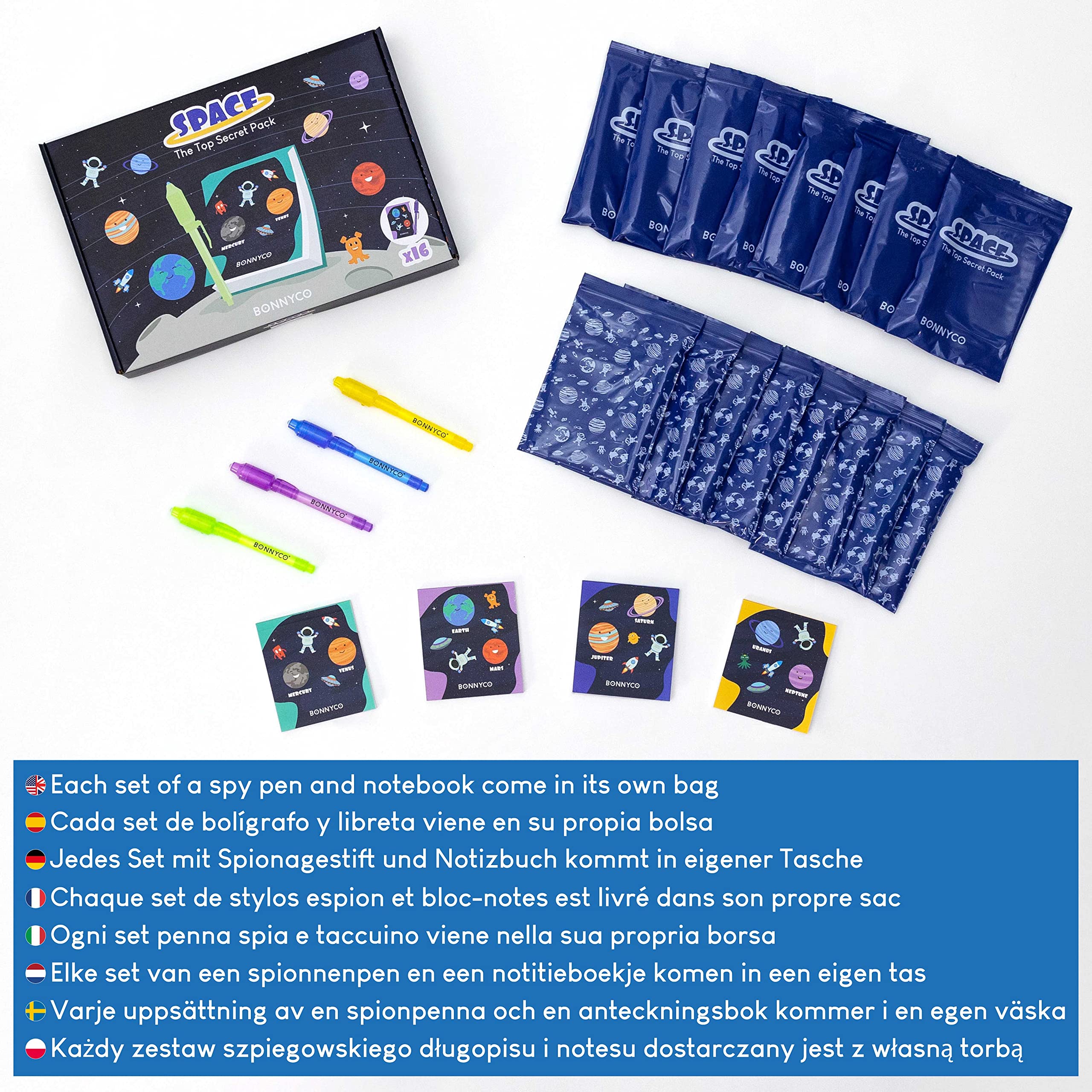 BONNYCO draw space-themed scenes with this set