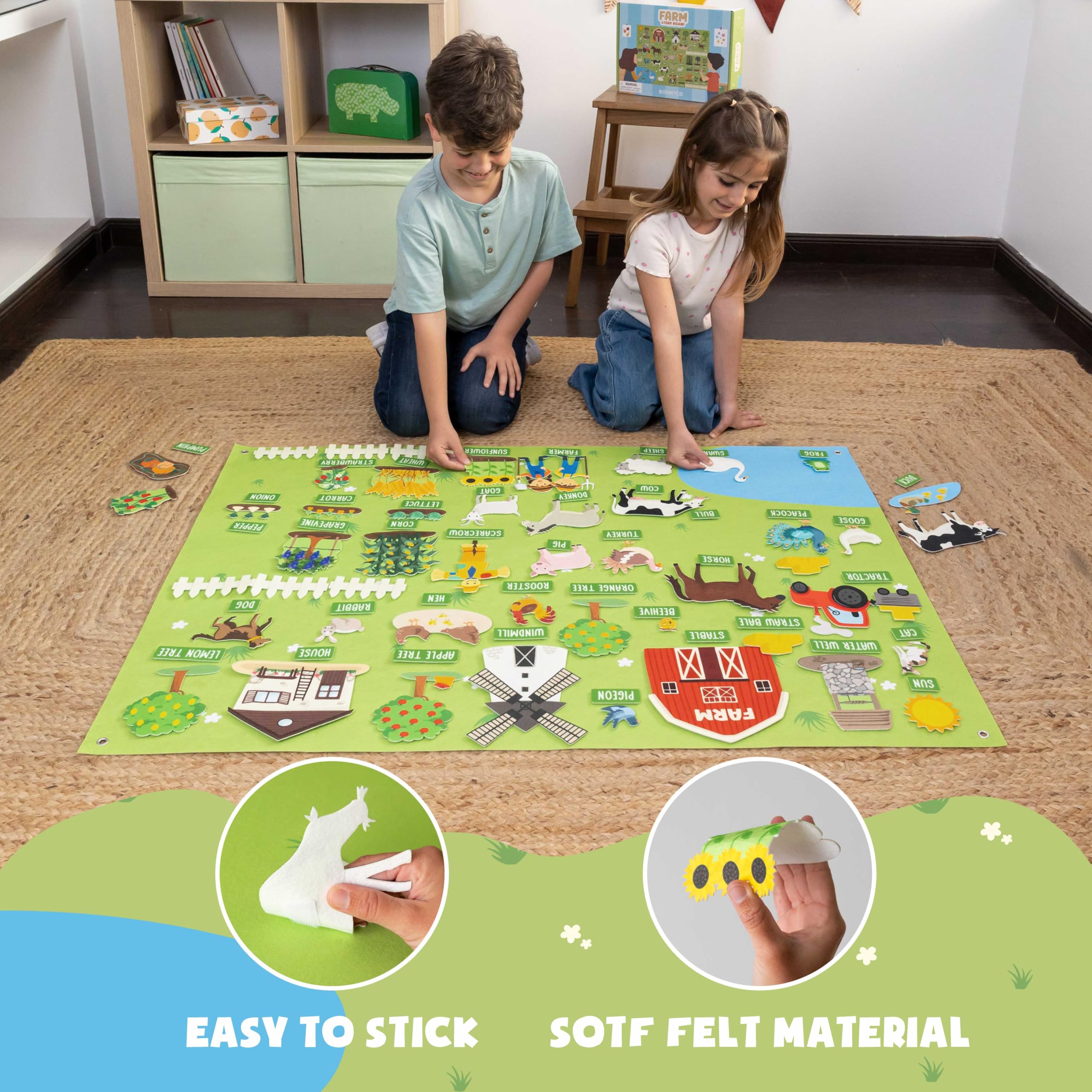 BONNYCO farm elements for interactive scene setup