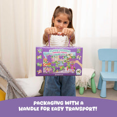 BONNYCO laminated cardboard pieces offer durable, long-lasting play.