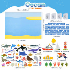 BONNYCO Velcro panel supports hands-on play and easy piece placement.