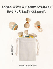 BONOVISTA eco-friendly babies toys for on-the-go play and discovery.