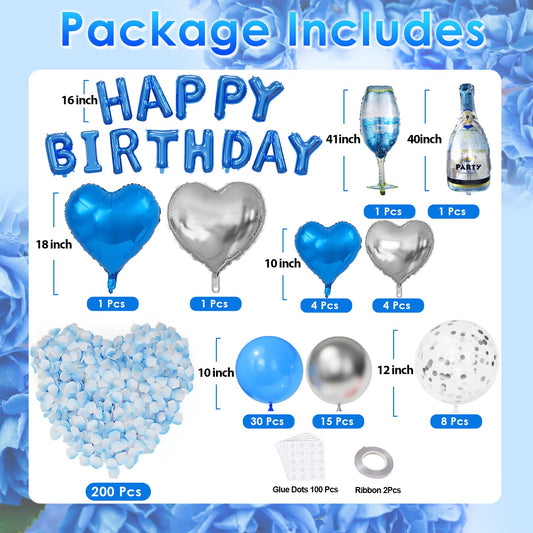 Bonropin heart-shaped champagne bottle balloon adds romantic flair for celebrations