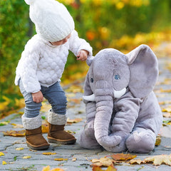 BOOJALOO elephant plush bedtime companion for stories