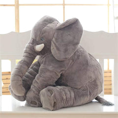 BOOJALOO elephant plush with large fluffy ears for snuggles
