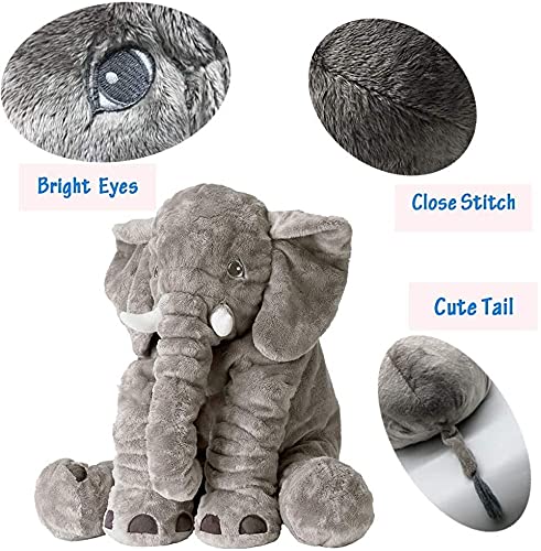 Soft velvet fabric close-up on BOOJALOO elephant plush