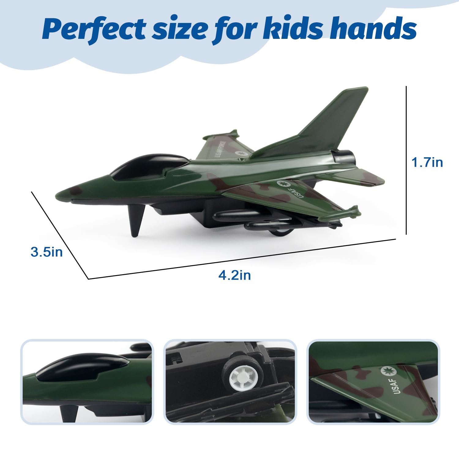 BOOJALOO safety and durability: sturdy airplane toy for rough play.