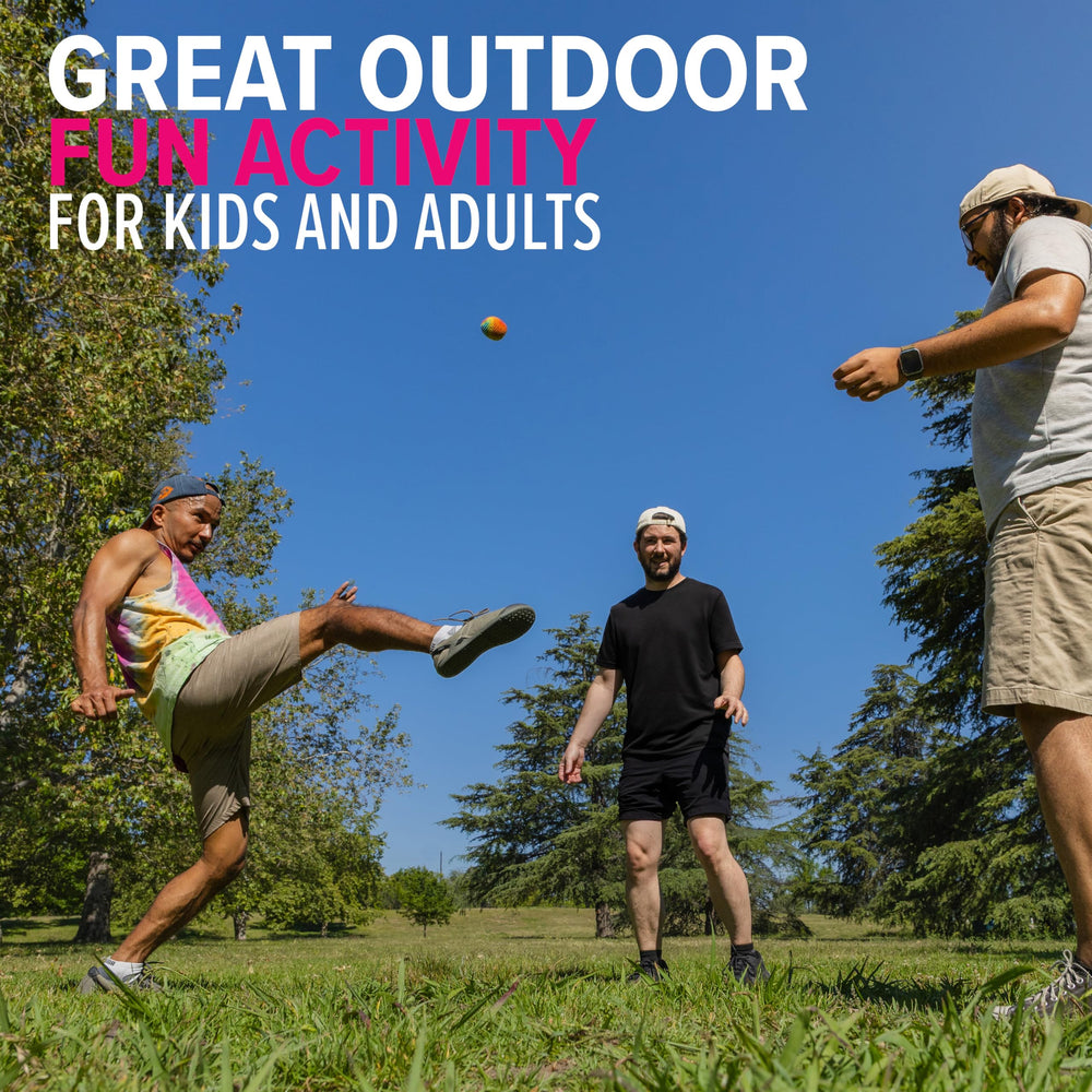BOONI pack-3 footbags ready for group games, juggling, and casual party fun