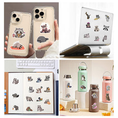 Booppyy raccoon stickers for kids party gifts and fun favors