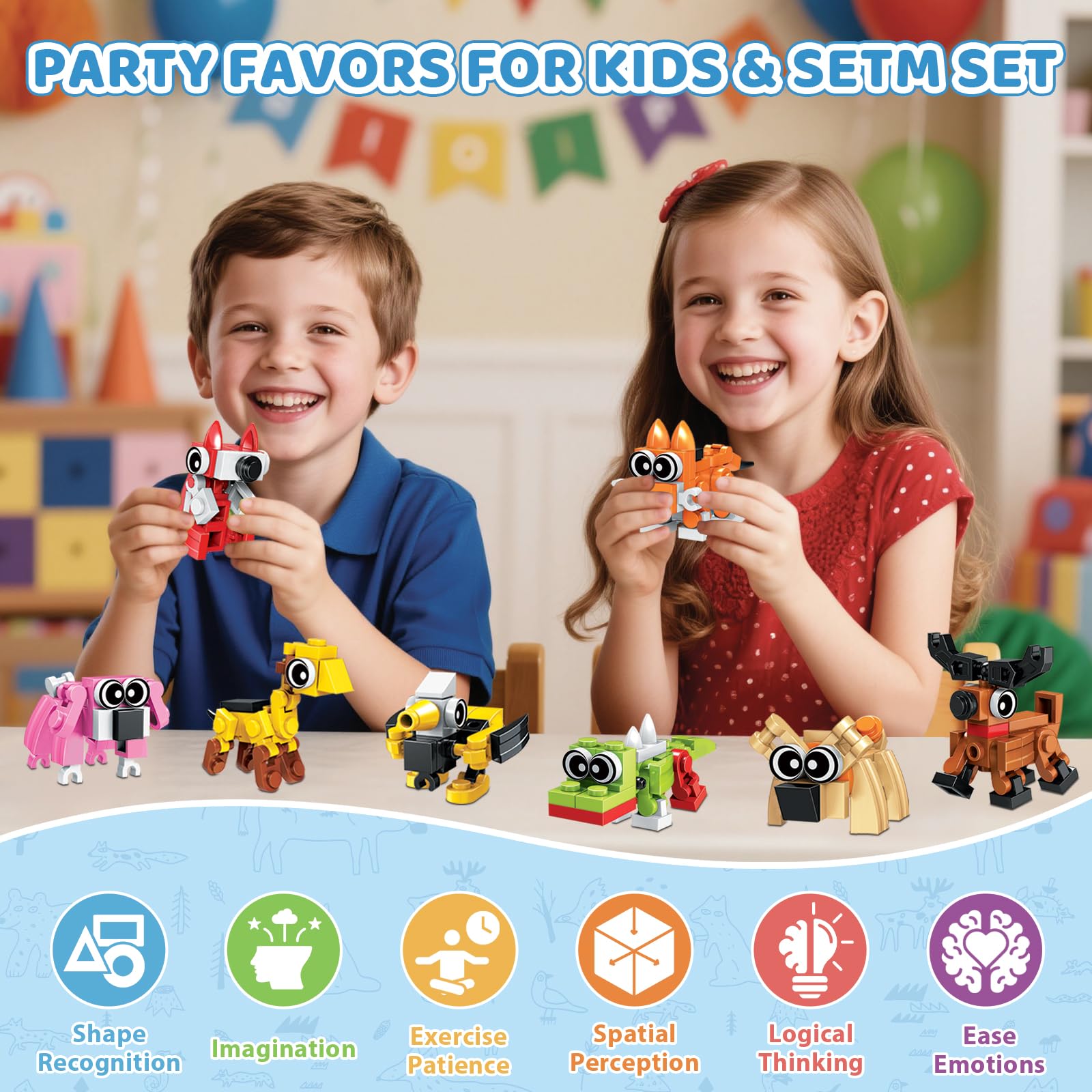 BOPEGOLO parrot building kit sparks imaginative play and fine motor practice
