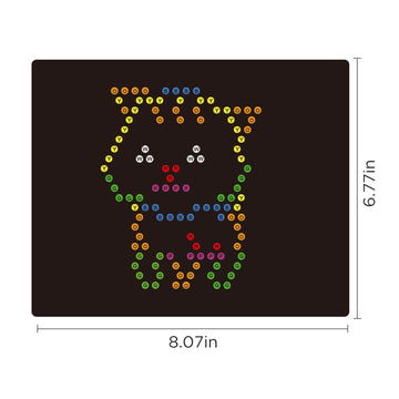 Bopika animal-templates 8in-by-6-8in for precise light screen designs