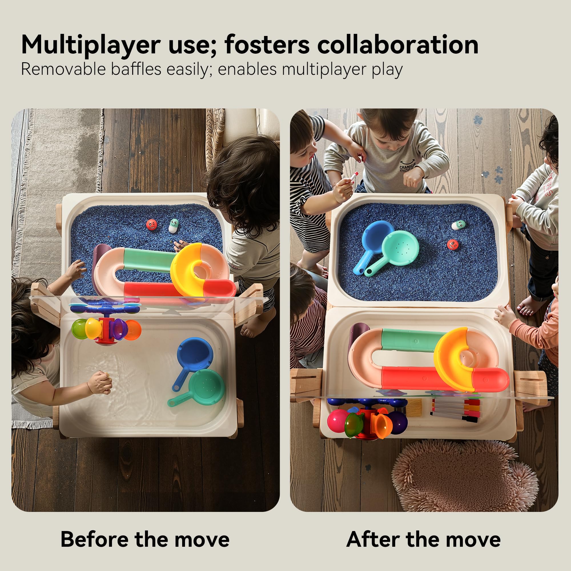 bopoobo slide track with windmill suction cups invites interactive play.