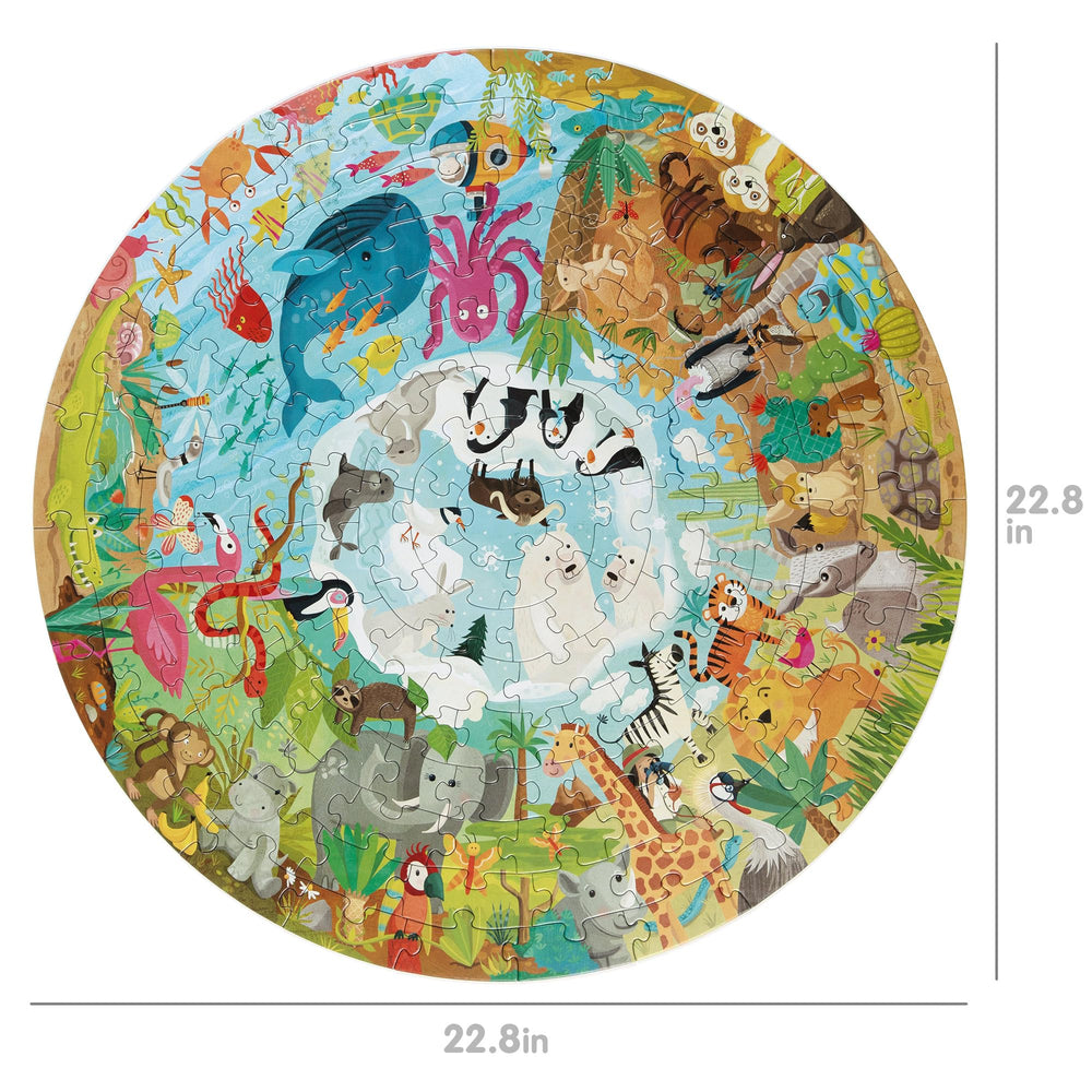 Boppi Animal Puzzle poster included supports learning and display.
